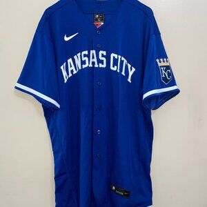 Nike MLB Kansas City Royals Team Player Issue Authentic Jersey Sz 52 Made In USA